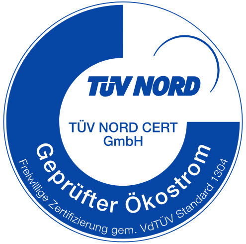Ökostrom TÜV Nord geprüft