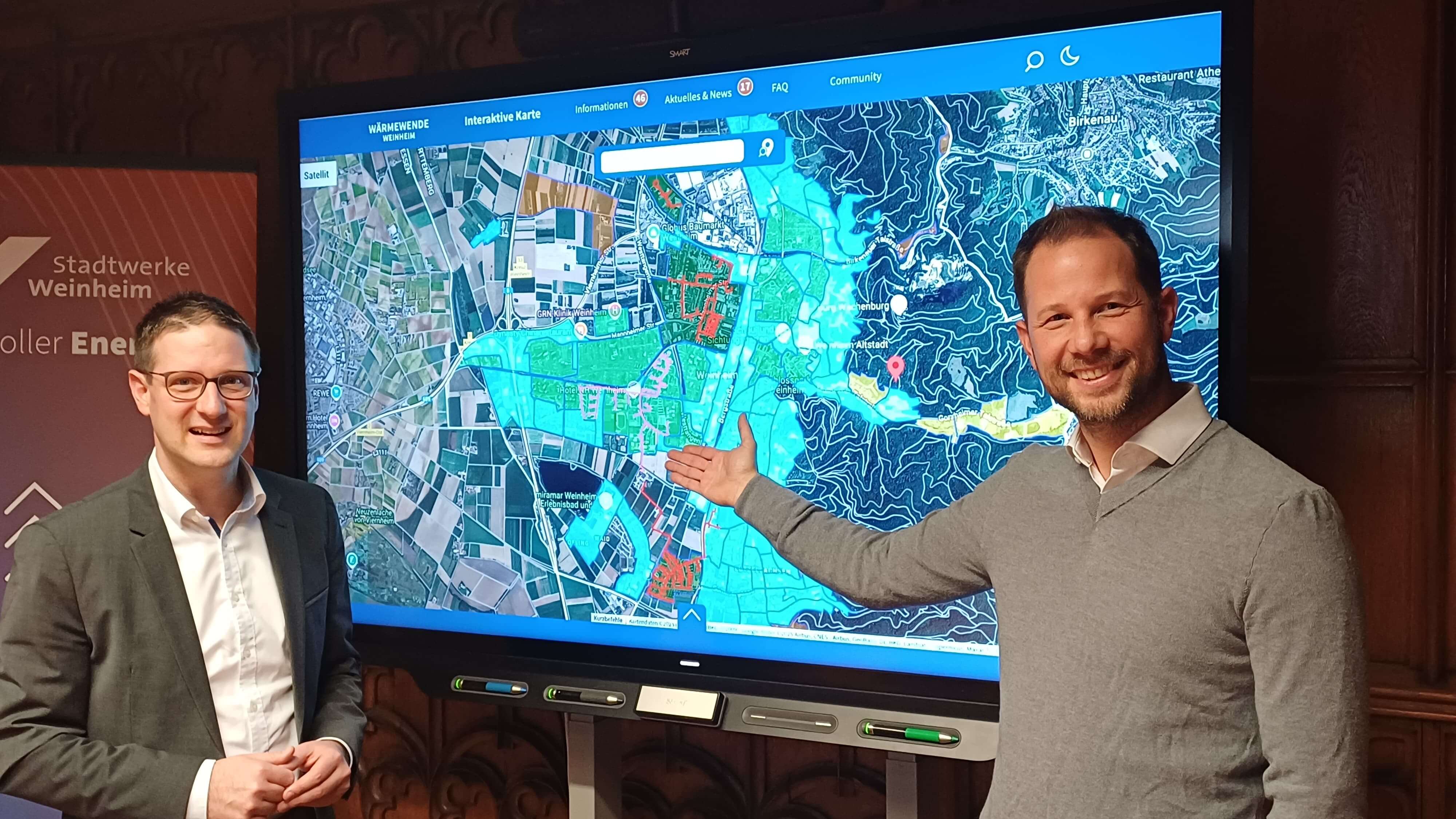 Stadt Weinheim und Stadtwerke kündigen Ausbau  der Fernwärme in der Weststadt an