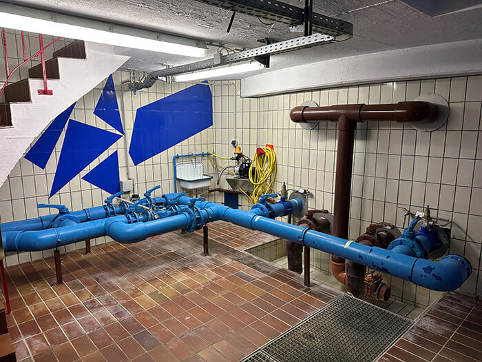 Sanierungsarbeiten am Hochbehälter Frohnklingen